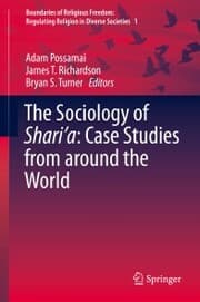 Cover von The Sociology of Shari'a: Case Studies from around the World