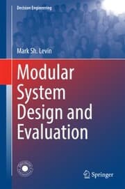 Cover von Modular System Design and Evaluation