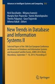 Cover von New Trends in Database and Information Systems II