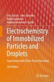 Cover von Electrochemistry of Immobilized Particles and Droplets