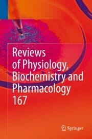 Cover von Reviews of Physiology, Biochemistry and Pharmacology, Vol. 167