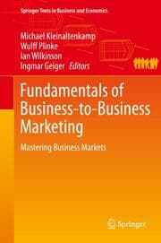 Cover von Fundamentals of Business-to-Business Marketing