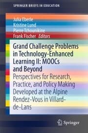 Cover von Grand Challenge Problems in Technology-Enhanced Learning II: MOOCs and Beyond