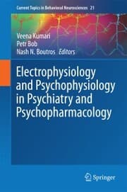 Cover von Electrophysiology and Psychophysiology in Psychiatry and Psychopharmacology