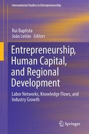 Cover von Entrepreneurship, Human Capital, and Regional Development