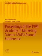 Cover von Proceedings of the 1994 Academy of Marketing Science (AMS) Annual Conference