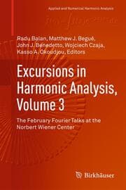 Cover von Excursions in Harmonic Analysis, Volume 3