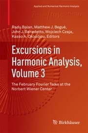Cover von Excursions in Harmonic Analysis, Volume 3