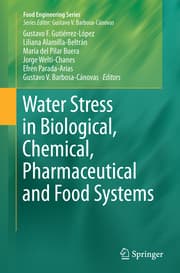 Cover von Water Stress in Biological, Chemical, Pharmaceutical and Food Systems