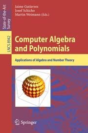Cover von Computer Algebra and Polynomials