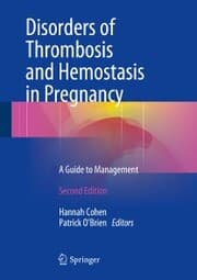 Cover von Disorders of Thrombosis and Hemostasis in Pregnancy