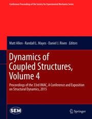 Cover von Dynamics of Coupled Structures, Volume 4