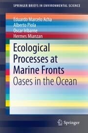 Cover von Ecological Processes at Marine Fronts