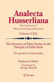 Cover von The Presence of Duns Scotus in the Thought of Edith Stein