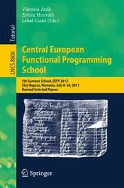 Cover von Central European Functional Programming School
