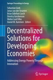 Cover von Decentralized Solutions for Developing Economies