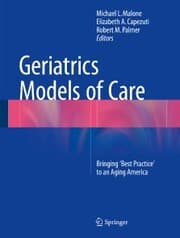 Cover von Geriatrics Models of Care