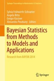 Cover von Bayesian Statistics from Methods to Models and Applications