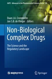 Cover von Non-Biological Complex Drugs