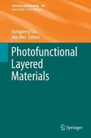 Cover von Photofunctional Layered Materials