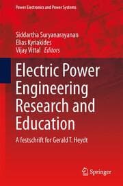Cover von Electric Power Engineering Research and Education