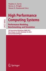 Cover von High Performance Computing Systems. Performance Modeling, Benchmarking, and Simulation