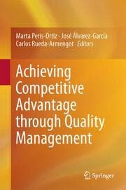 Cover von Achieving Competitive Advantage through Quality Management