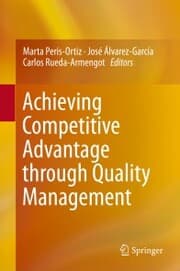 Cover von Achieving Competitive Advantage through Quality Management