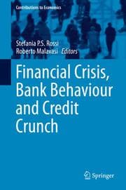 Cover von Financial Crisis, Bank Behaviour and Credit Crunch