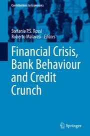 Cover von Financial Crisis, Bank Behaviour and Credit Crunch