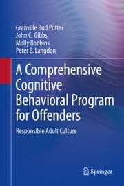 Cover von A Comprehensive Cognitive Behavioral Program for Offenders