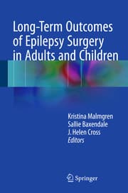Cover von Long-Term Outcomes of Epilepsy Surgery in Adults and Children