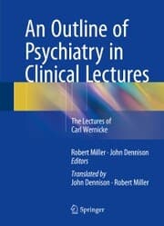 Cover von An Outline of Psychiatry in Clinical Lectures