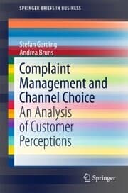 Cover von Complaint Management and Channel Choice