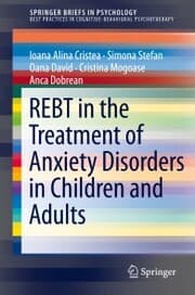 Cover von REBT in the Treatment of Anxiety Disorders in Children and Adults