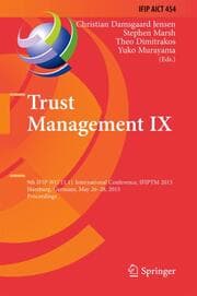 Cover von Trust Management IX