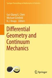 Cover von Differential Geometry and Continuum Mechanics