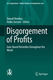 Cover von Disgorgement of Profits