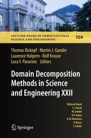 Cover von Domain Decomposition Methods in Science and Engineering XXII