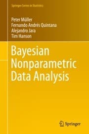 Cover von Bayesian Nonparametric Data Analysis