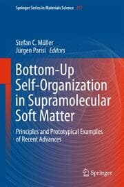 Cover von Bottom-Up Self-Organization in Supramolecular Soft Matter