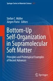 Cover von Bottom-Up Self-Organization in Supramolecular Soft Matter
