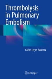 Cover von Thrombolysis in Pulmonary Embolism