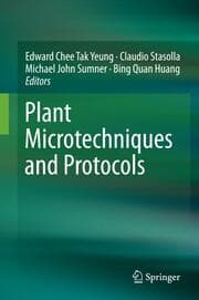 Cover von Plant Microtechniques and Protocols