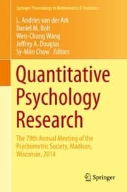 Cover von Quantitative Psychology Research