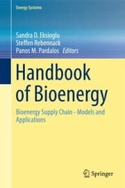 Cover von Handbook of Bioenergy