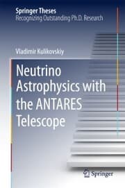 Cover von Neutrino Astrophysics with the ANTARES Telescope