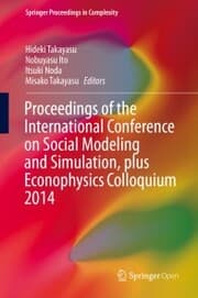 Cover von Proceedings of the International Conference on Social Modeling and Simulation, plus Econophysics Colloquium 2014