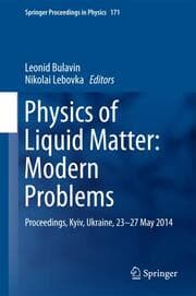 Cover von Physics of Liquid Matter: Modern Problems