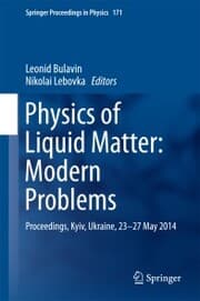 Cover von Physics of Liquid Matter: Modern Problems